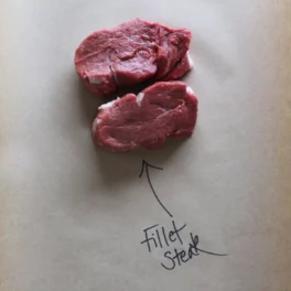 fillet steak